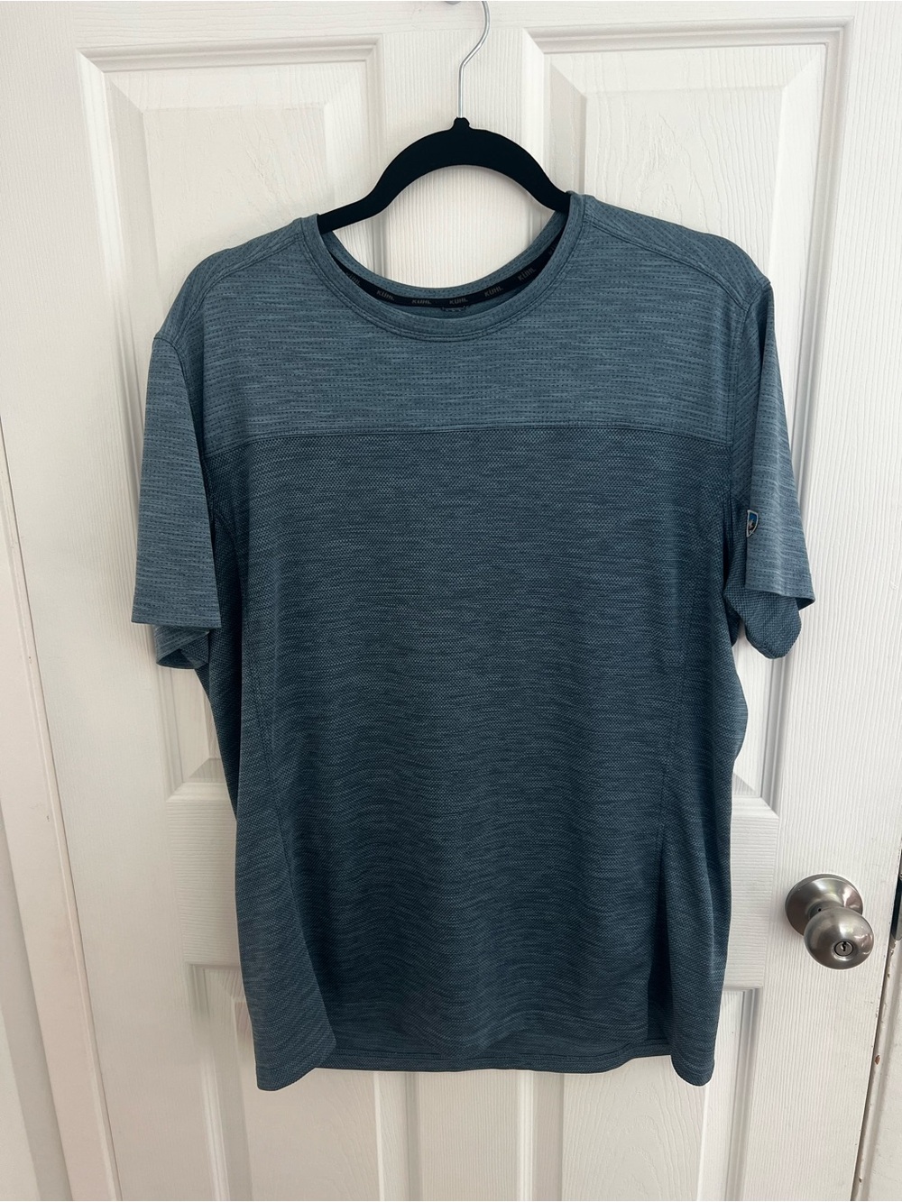 Kuhl Men's Short-Sleeve Crew Shirt - Slate Blue